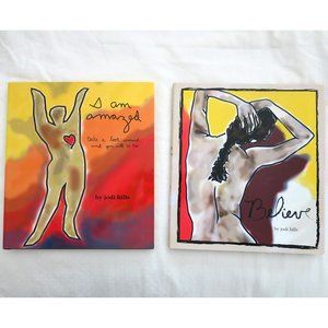 2 NEW Jodi Hills Hardcover Books “I Am Amazed” + “Believe”